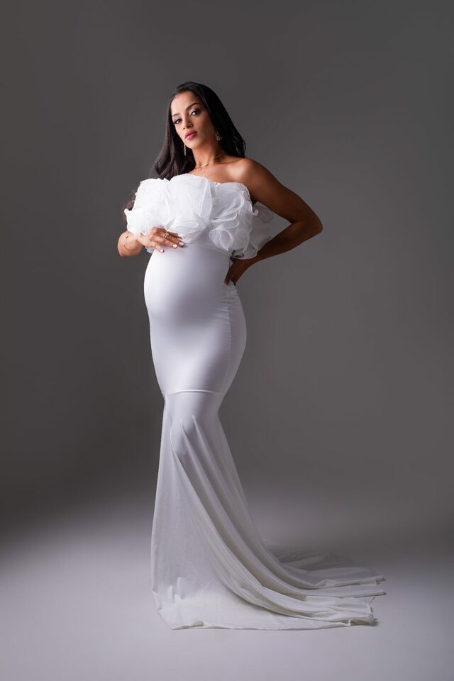 Vestido Branco - Detalhe Busto
